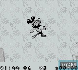 In-game screen of the game Ren & Stimpy Show, The - Veediots! on Nintendo Game Boy
