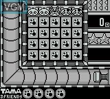 In-game screen of the game 3 Choume no Tama - Tama and Friends - 3 Choume Obake Panic!! on Nintendo Game Boy