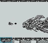 In-game screen of the game Sagaia on Nintendo Game Boy