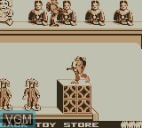 In-game screen of the game Small Soldiers on Nintendo Game Boy