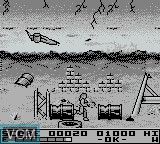 In-game screen of the game Terminator 2 - Judgment Day on Nintendo Game Boy