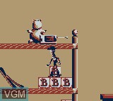 In-game screen of the game Toy Story on Nintendo Game Boy