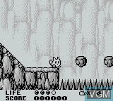 In-game screen of the game Trip World on Nintendo Game Boy