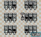 In-game screen of the game TV Champion on Nintendo Game Boy
