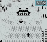 In-game screen of the game Ultima - Runes of Virtue II on Nintendo Game Boy