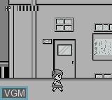 In-game screen of the game Kingyo Chuuihou! Wapiko no Waku Waku Stamp Rally! on Nintendo Game Boy