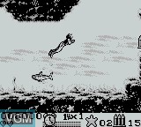 In-game screen of the game Waterworld on Nintendo Game Boy