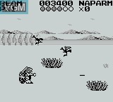 In-game screen of the game Zoids Densetsu on Nintendo Game Boy