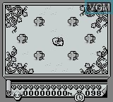 In-game screen of the game Taiyou no Tenshi Marlow - O Hanabatake wa Dai-Panic on Nintendo Game Boy