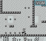 In-game screen of the game Asterix on Nintendo Game Boy
