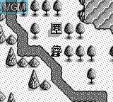In-game screen of the game Megami Tensei Gaiden - Last Bible II on Nintendo Game Boy