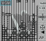 In-game screen of the game BreakThru! on Nintendo Game Boy