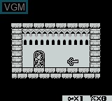 In-game screen of the game Bugs Bunny Crazy Castle 2, The on Nintendo Game Boy