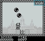 In-game screen of the game Buster Bros. on Nintendo Game Boy