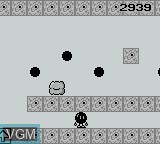 In-game screen of the game Hiden Inyou Kikouhou - Ca Da on Nintendo Game Boy