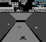 In-game screen of the game Chase H.Q. on Nintendo Game Boy