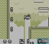 In-game screen of the game Crayon Shin-Chan 4 - Ora no Itazura Dai Henshin on Nintendo Game Boy