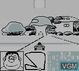 In-game screen of the game Doraemon Kart on Nintendo Game Boy