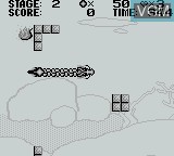In-game screen of the game Fire Dragon on Nintendo Game Boy