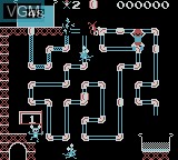 In-game screen of the game Frisky Tom on Nintendo Game Boy
