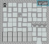 In-game screen of the game Gem Gem on Nintendo Game Boy