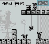 In-game screen of the game Gremlins 2 - The New Batch on Nintendo Game Boy