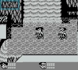 In-game screen of the game Downtown Special - Kunio-Kun no Jidaigeki Dayo Zenin Shuugou! on Nintendo Game Boy