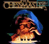 Title screen of the game Chessmaster, The on Sega Game Gear