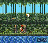 Menu screen of the game Greendog - The Beached Surfer Dude! on Sega Game Gear