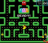 Menu screen of the game Ms. Pac-Man on Sega Game Gear