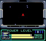 In-game screen of the game Star Trek - Generations - Beyond the Nexus on Sega Game Gear