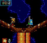 In-game screen of the game Asterix and the Great Rescue on Sega Game Gear