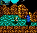 In-game screen of the game Battletoads on Sega Game Gear