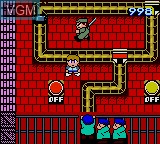 In-game screen of the game Factory Panic on Sega Game Gear