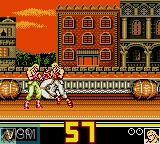 In-game screen of the game Fatal Fury Special on Sega Game Gear
