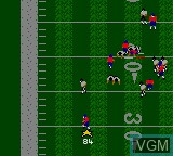 In-game screen of the game Madden 96 on Sega Game Gear