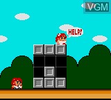 In-game screen of the game Magical Puzzle Popils on Sega Game Gear