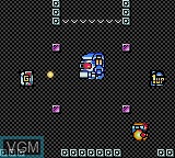 In-game screen of the game Pop Breaker on Sega Game Gear