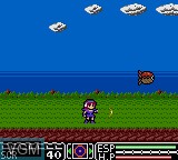In-game screen of the game Psychic World on Sega Game Gear