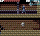 In-game screen of the game Vampire - Master of Darkness on Sega Game Gear