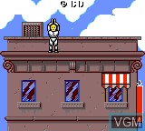 In-game screen of the game Incredible Crash Dummies, The on Sega Game Gear