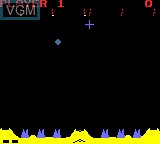In-game screen of the game Arcade Classics on Sega Game Gear