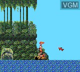 In-game screen of the game Greendog - The Beached Surfer Dude! on Sega Game Gear