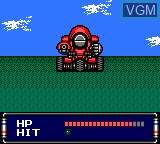 In-game screen of the game Head Buster on Sega Game Gear