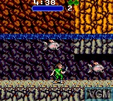 In-game screen of the game Hook on Sega Game Gear