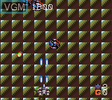 In-game screen of the game Power Strike II on Sega Game Gear