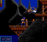 In-game screen of the game X-Men on Sega Game Gear