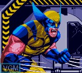 In-game screen of the game X-Men - Gamesmaster's Legacy on Sega Game Gear