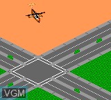 In-game screen of the game Jungle Strike on Sega Game Gear