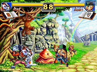 In-game screen of the game Little Wizard on GamePark Holdings Game Park 32